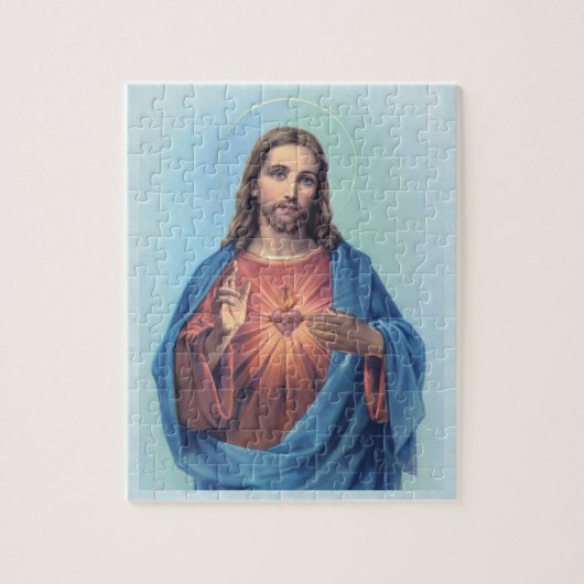 Heilig hart van Jezus Legpuzzel (Verticaal)