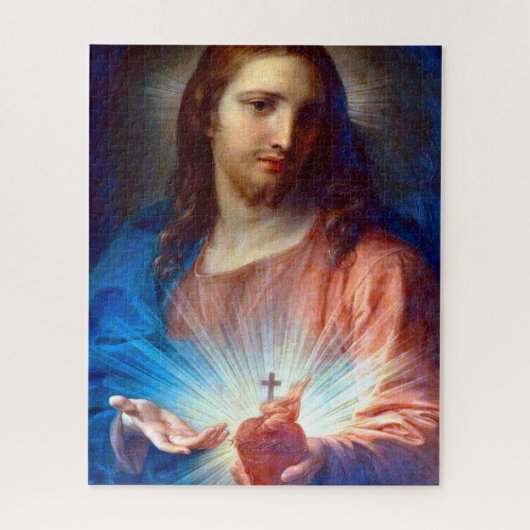 Heilig hart van Jezus Legpuzzel (Verticaal)