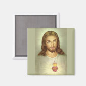 Heilig hart van Jezus Magneet (Voorkant / Achterkant)