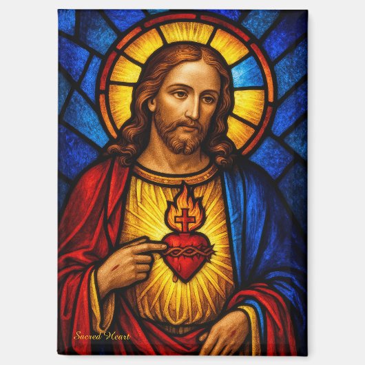 Heilig Hart van Jezus Magneet (Voorkant)