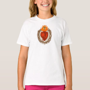 Heilig Hart van Jezus Meisjes T-shirt
