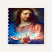 Heilig Hart van Jezus met Consecratiegebed Notitieboek (Voorkant)