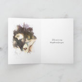  heilig hart van Jezus met kruiskaart Kaart (Binnen)