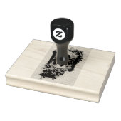 Heilig hart van Jezus met lamsvlees Rubberstempel (Stempel)