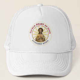 Heilig Hart van Jezus Miserere Nobis Trucker Pet