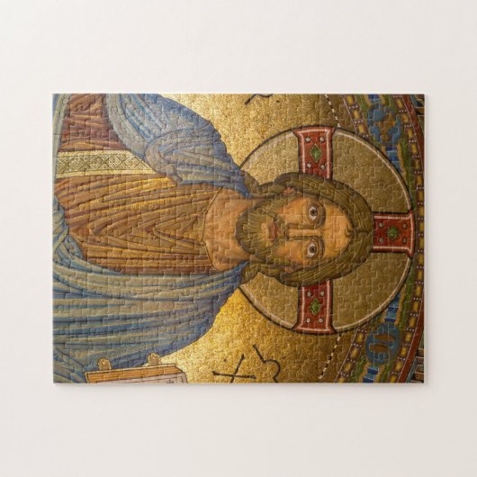 Heilig hart van Jezus mozaïek Legpuzzel (Horizontaal)