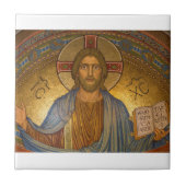 Heilig hart van Jezus mozaïek Tegeltje (Voorkant)