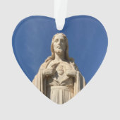 Heilig Hart van Jezus Ornament (achterkant)