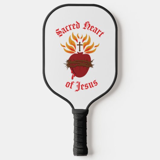 Heilig hart van Jezus Pickleball Paddle (Voorkant)