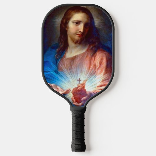 Heilig hart van Jezus Pickleball Paddle (Voorkant)