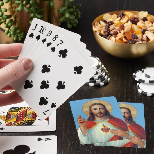 Heilig hart van Jezus Pokerkaarten (Insitu)
