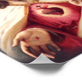Heilig hart van Jezus Poster (Hoek)