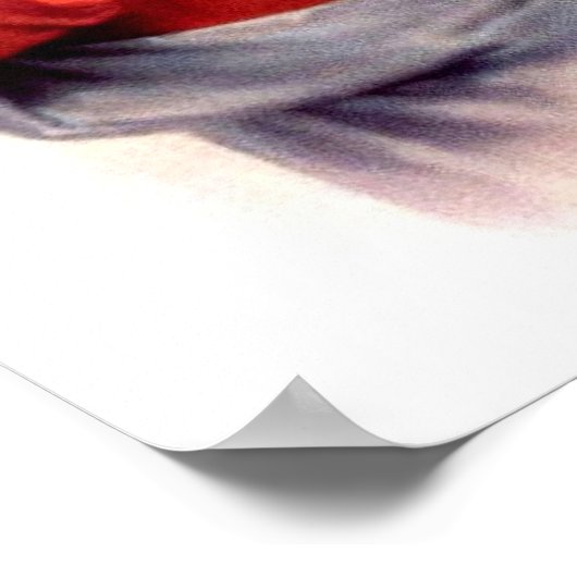 Heilig hart van Jezus Poster (Hoek)