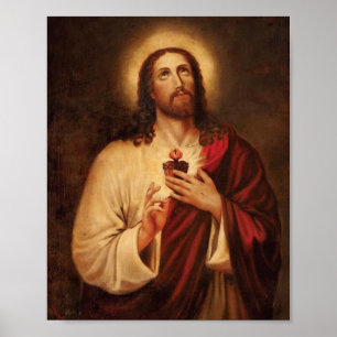 Heilig hart van Jezus Poster