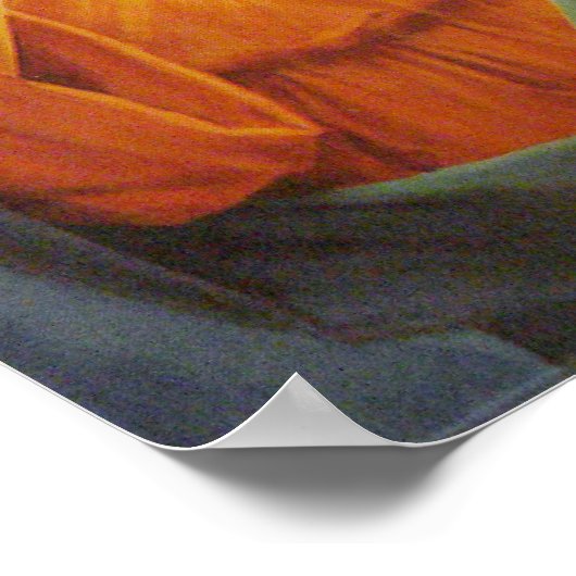 Heilig hart van Jezus Poster (Hoek)