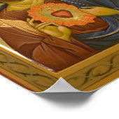 Heilig hart van Jezus Poster (Hoek)