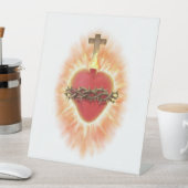 Heilig hart van Jezus Reclamebord Met Voetstuk (Insitu)