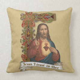 Heilig hart van Jezus Religieus katholiek Kussen