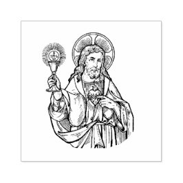 Heilig hart van Jezus Religieus katholiek Rubberstempel