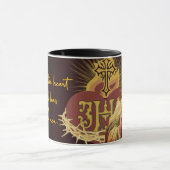 Heilig hart van Jezus Religieuze goddelijke genade Mok (Midden)