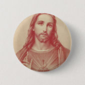 heilig hart van Jezus Ronde Button 5,7 Cm (Voorkant)