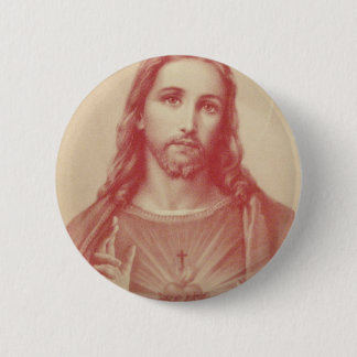 heilig hart van Jezus Ronde Button 5,7 Cm
