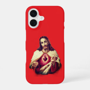 Heilig Hart van Jezus schilderij - Portugal iPhone 16 Hoesje