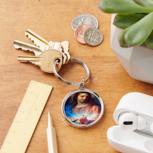 Heilig hart van Jezus Sleutelhanger (Bureau)