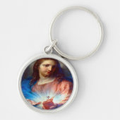 Heilig hart van Jezus Sleutelhanger (Voorkant)