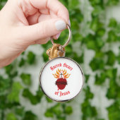 Heilig hart van Jezus Sleutelhanger (Hand)