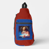 Heilig hart van Jezus Sling Bag (Voorkant)
