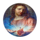 Heilig hart van Jezus Snijplank (Voorkant)