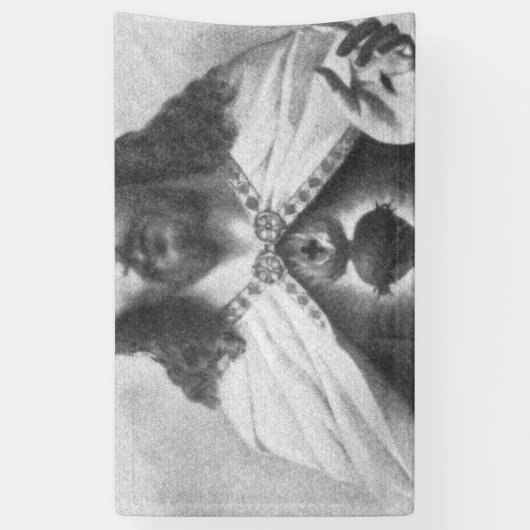 Heilig hart van Jezus Spandoek (Verticaal)