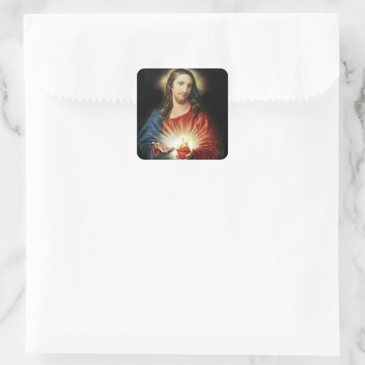 Heilig hart van Jezus Stickers (Tas)
