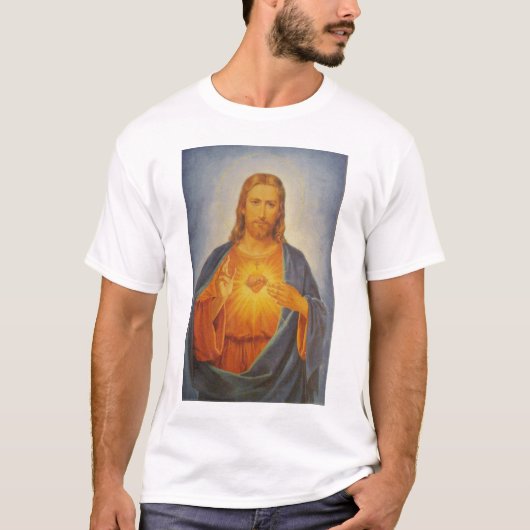 Heilig hart van Jezus T-shirt (Voorkant)