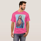 Heilig hart van Jezus T-shirt (Voorkant volledig)