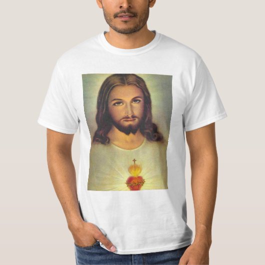 Heilig hart van Jezus T-shirt (Voorkant)