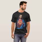 Heilig hart van Jezus T-shirt (Voorkant volledig)