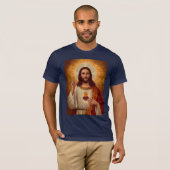 Heilig hart van Jezus T-shirt (Voorkant volledig)