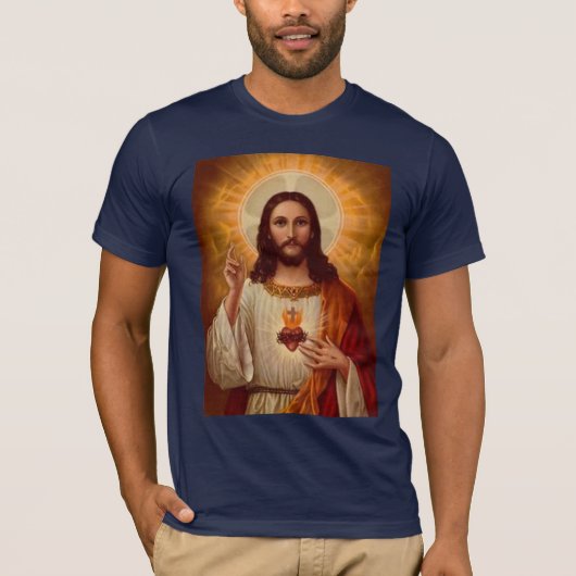Heilig hart van Jezus T-shirt (Voorkant)