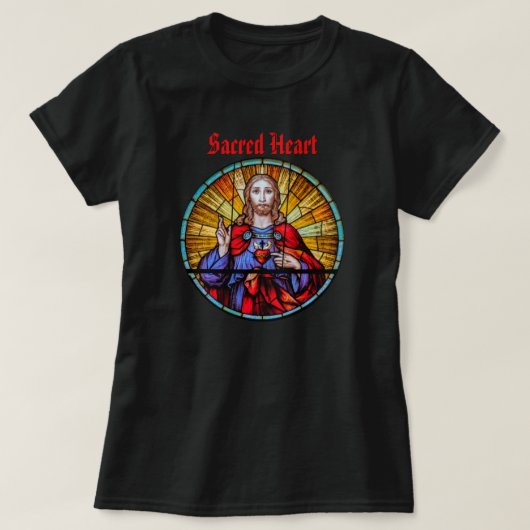 Heilig hart van Jezus T-Shirt (Design voorkant)