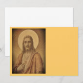 Heilig Hart van Jezus Tekening (Voorkant / Achterkant)