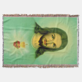 Heilig hart van Jezus Throw Blanket Deken