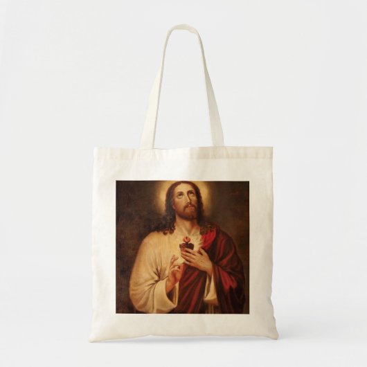 Heilig hart van Jezus Tote Bag (Voorkant)
