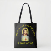 Heilig hart van Jezus Tote Bag (Voorkant)