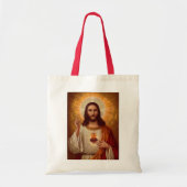 Heilig hart van Jezus Tote Bag (Voorkant)