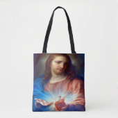 Heilig hart van Jezus Tote Bag (Voorkant)