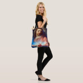 Heilig hart van Jezus Tote Bag (Op model)