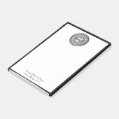 Heilig hart van Jezus Traditioneel Katholiek Kruis Post-it® Notes (Schuin)