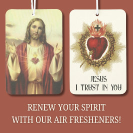 Heilig Hart van Jezus Traditioneel Katholiek Luchtverfrisser